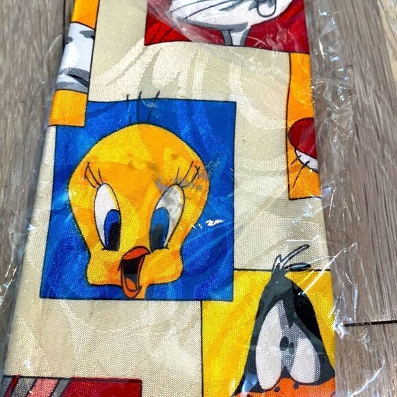 Looney tunes Mens neckties vintage Space Jam More design Bunbury handmade silk - Picture 7 of 8